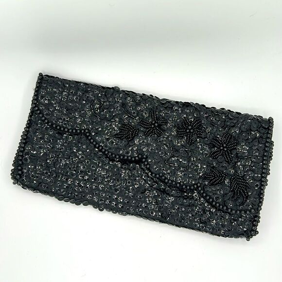 Vintage beaded Clutch - Picture 5 of 8